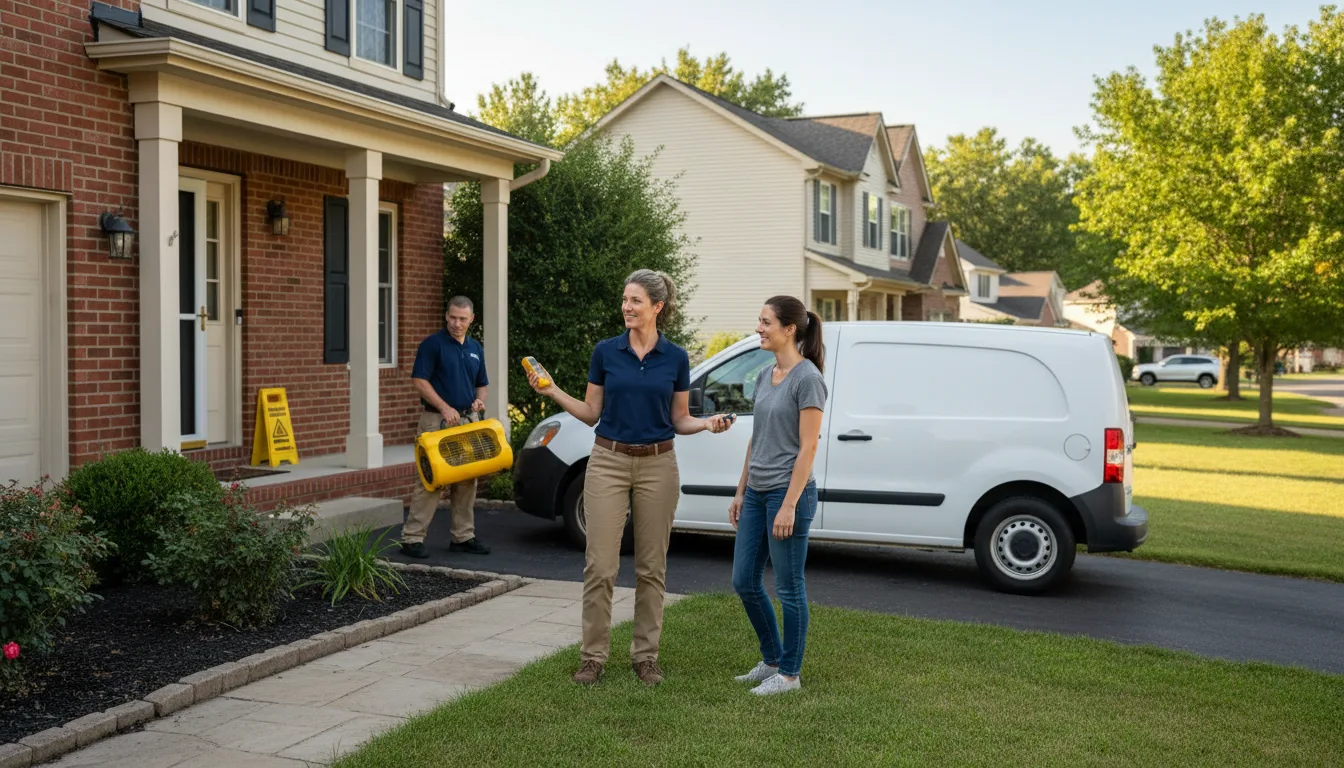 Water restoration image for Home Water Damage Repair in Dowell, MD